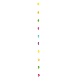DecoWoerner Decoración De Pascua>Cadena Decorativa Con Huevos De Pascua Con Puntos 160 Cm