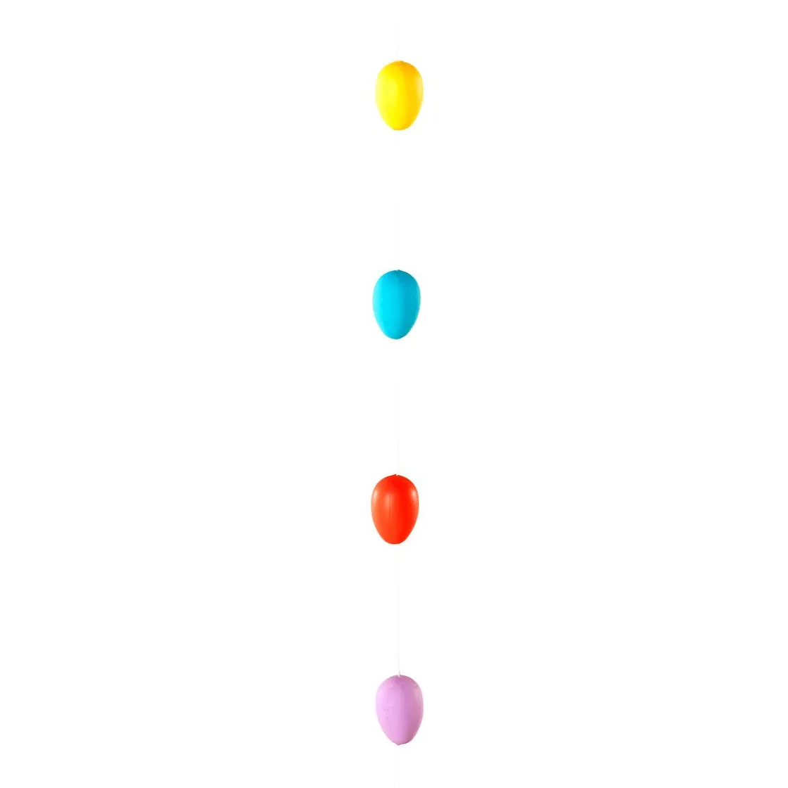 DecoWoerner Decoración De Pascua>Cadena Decorativa Con Huevos De Pascua Coloridos Uni 160 Cm