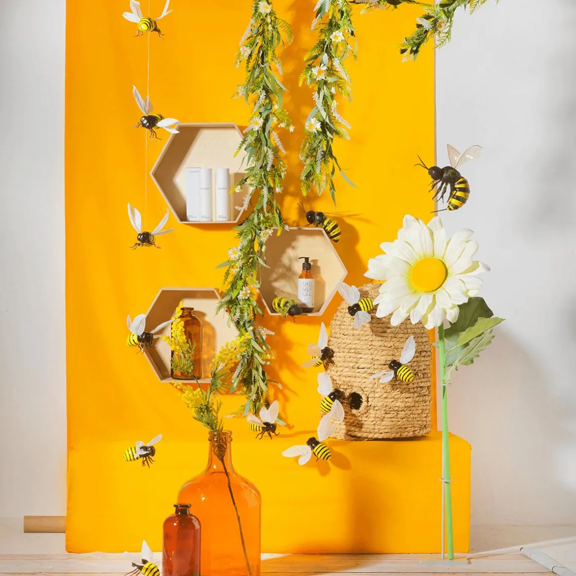 DecoWoerner Decoración De Animales|Decoración De Primavera>Cadena Decorativa De Abejas