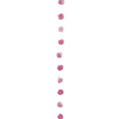 DecoWoerner Decoración De Primavera|Guirnaldas Y Vides>Cadena Decorativa De Peonías, Longitud 180 Cm
