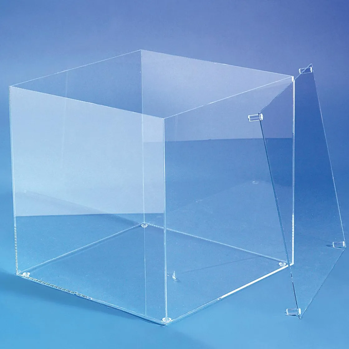 DecoWoerner Expositores Para Tiendas>Caja Cúbica Con Tapa 40 X 40 Cm