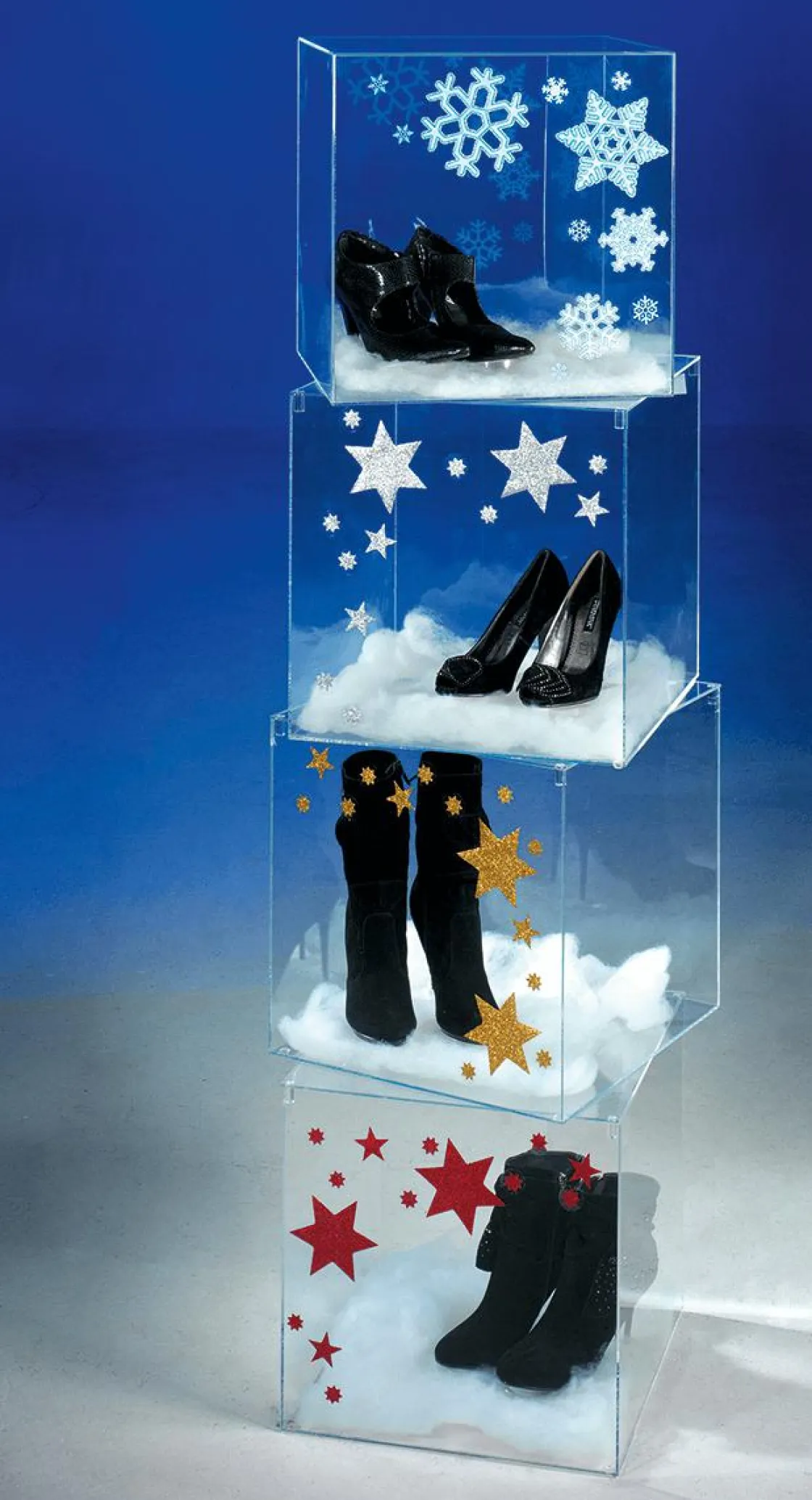 DecoWoerner Expositores Para Tiendas>Caja Cúbica Con Tapa 40 X 40 Cm