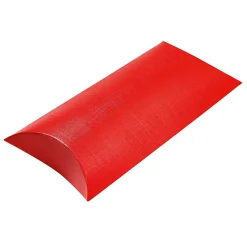DecoWoerner Cajas De Regalo>Caja De Almohadas De 24 Cm De Largo, Roja, 10 Piezas
