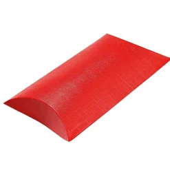 DecoWoerner Cajas De Regalo>Caja De Almohadas De 17 Cm De Largo, Roja, 10 Piezas