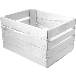 DecoWoerner Decoración Natural|Decoración Temática>Caja De Madera Vintage Longitud 50 Cm