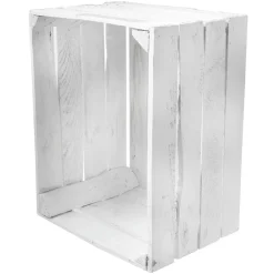 DecoWoerner Decoración Natural|Decoración Temática>Caja De Madera Vintage Longitud 50 Cm