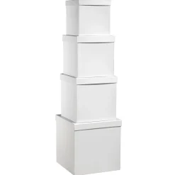 DecoWoerner Cajas De Regalo>Cajas De Cartón De Regalo, , 4 Piezas