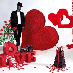 DecoWoerner Cajas De Regalo>Cajas De Cartón De Regalo Negra, 10 Piezas