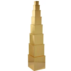 DecoWoerner Cajas De Regalo>Cajas De Cartón De Regalo Majestic Metallic, , 8 Piezas