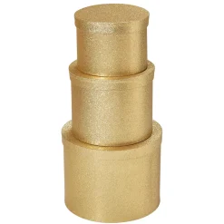 DecoWoerner Cajas De Regalo>Cajas De Cartón De Regalo , 3 Piezas