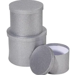 DecoWoerner Cajas De Regalo>Cajas De Cartón De Regalo , 3 Piezas