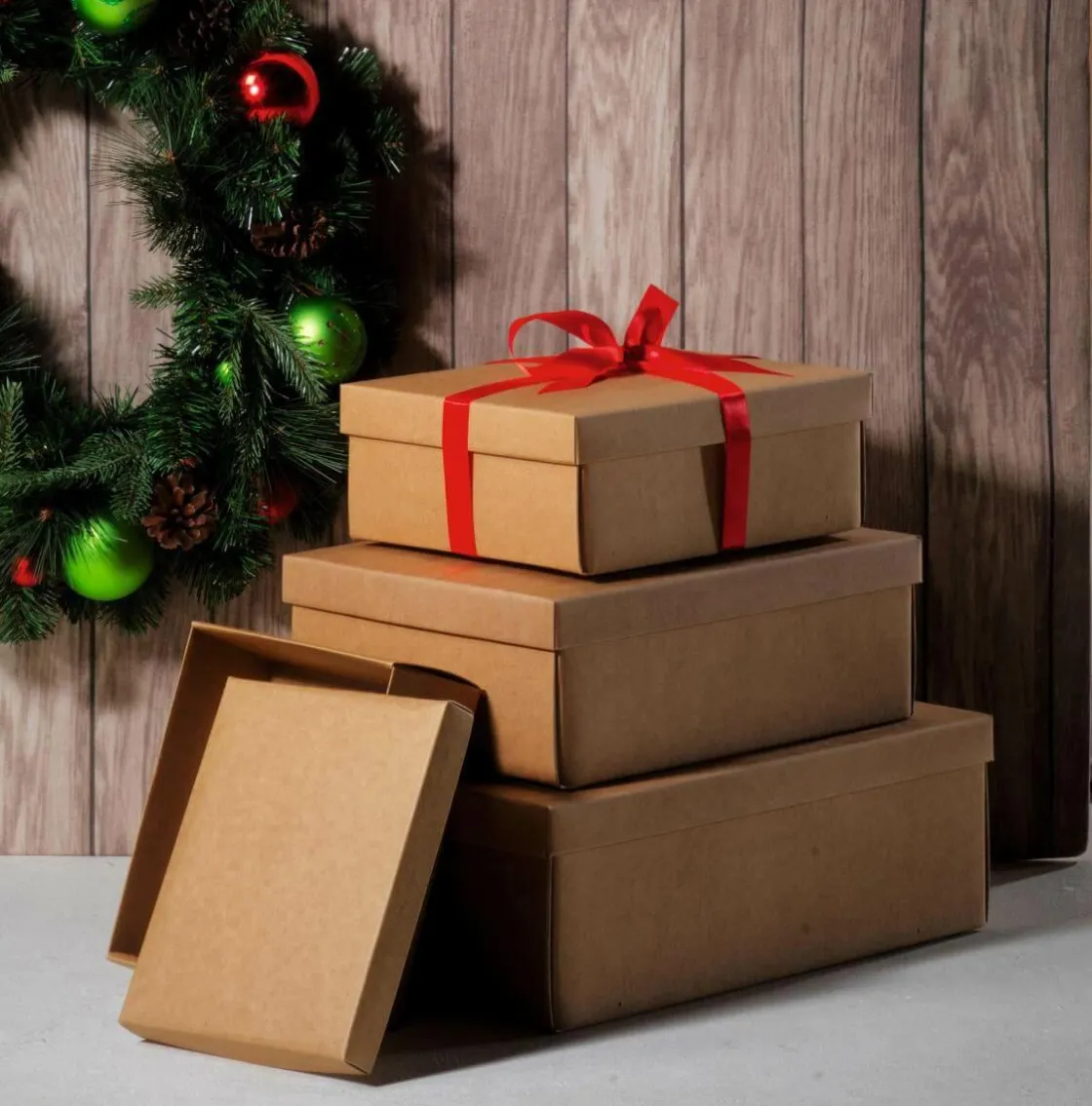 DecoWoerner Cajas De Regalo>Cajas De Cartón De Regalo 45,5 X 32 X 15 Cm 10 Piezas