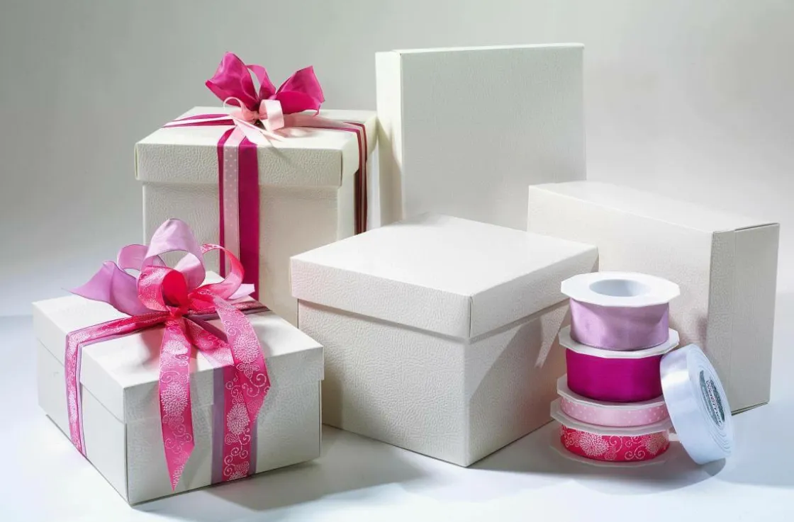DecoWoerner Cajas De Regalo>Cajas De Regalo 38 X 26 X 10 Cm, Marfil 10 Unidades