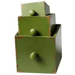 DecoWoerner Decoración Natural|Decoración De Verano>Cajón De Macetas 3 Piezas 9-15 Cm