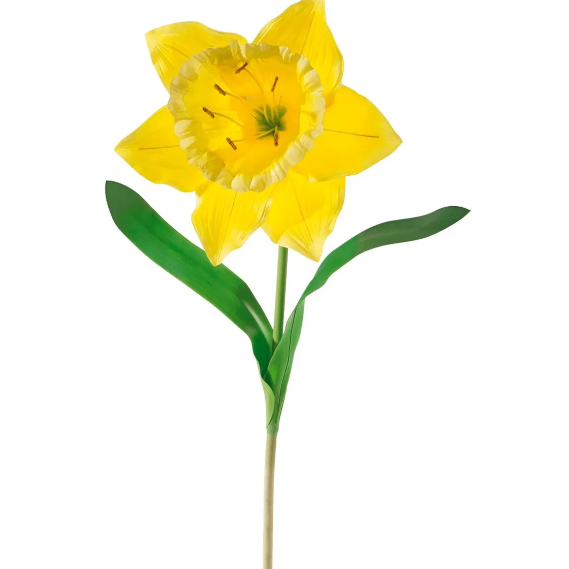 DecoWoerner Decoración De Primavera|Flores Artificiales>Campana De Pascua Gigante Amarilla, 100 Cm