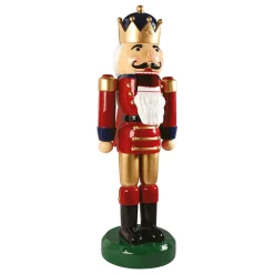 DecoWoerner Decoración Navideña Xxl|Figuras De Navidad>Cascanueces "Rey", 185 Cm