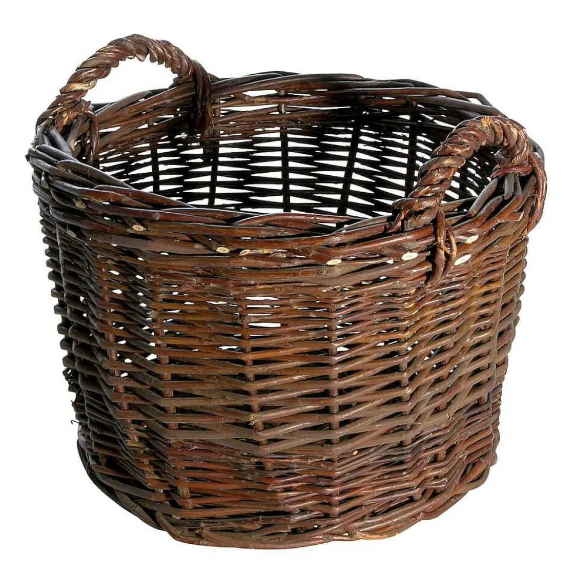 DecoWoerner Decoración De Otoño|Macetas Y Artículos De Decoración>Cesta De Mimbre 28 Cm