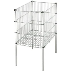 DecoWoerner Expositores Para Tiendas>Cesto De Almacenamiento Plegable, Altura 75 Cm
