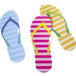 DecoWoerner Decoración De Verano>Chancletas Deco 40 Cm 3 Piezas