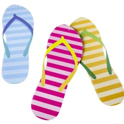 DecoWoerner Decoración De Verano>Chancletas Deco 40 Cm 3 Piezas