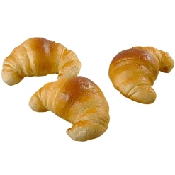 DecoWoerner Pan Y Pastel>Chupete Croissant, 3 Piezas