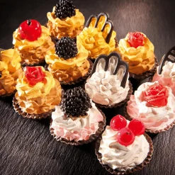 DecoWoerner Pan Y Pastel>Chupete De Comida Petits Fours De Colores