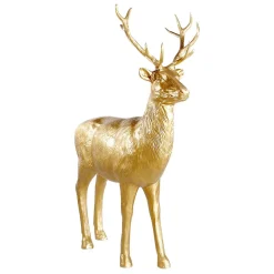 DecoWoerner Decoración De Animales|Decoración Navideña Xxl>Ciervo Decorativo, Altura: 231 Cm