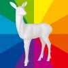 DecoWoerner Decoración De Animales>Ciervo Decorativo De Pie 115 Cm De Altura, Color A Elegir