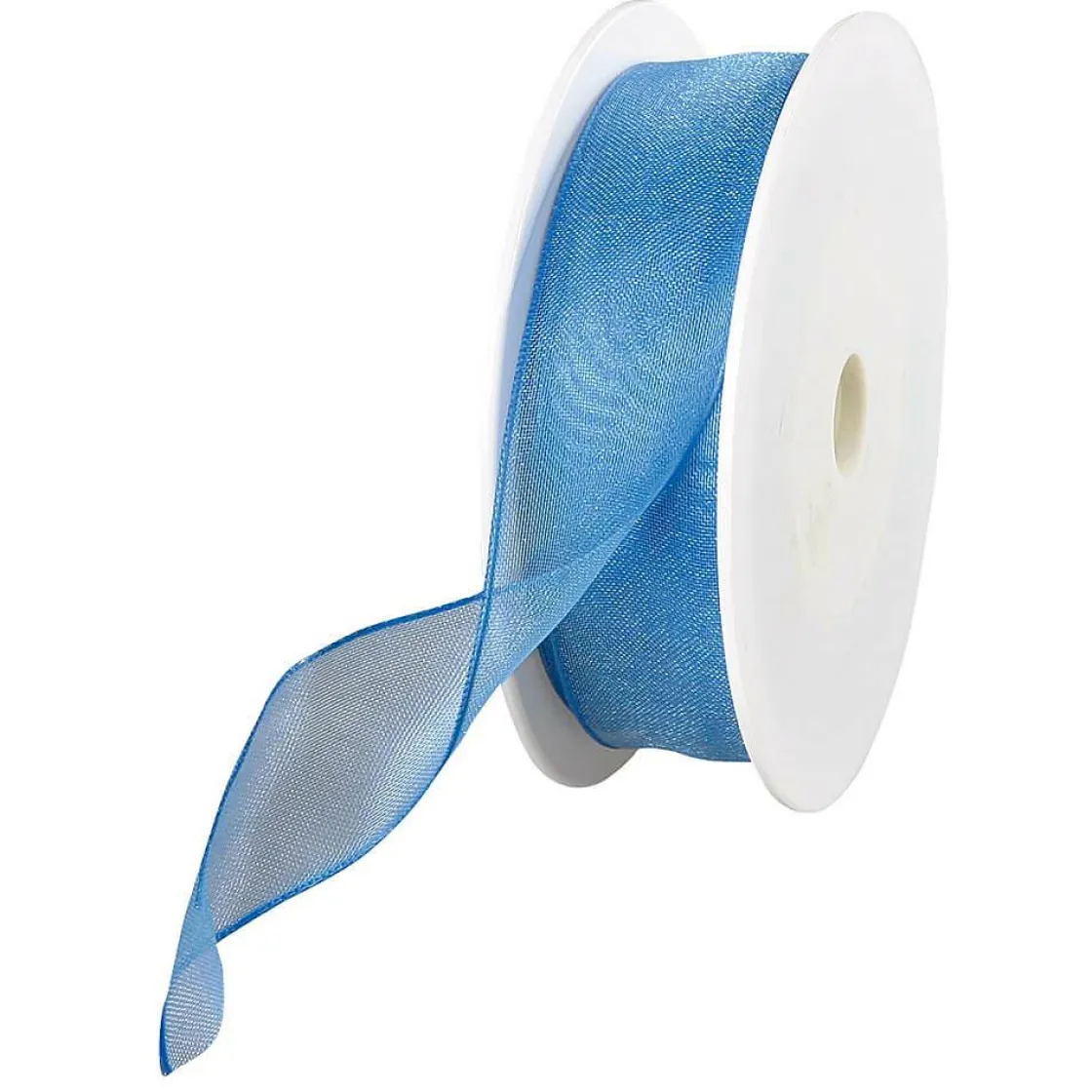DecoWoerner Cintas De Regalo>Cinta De Chifón Con Alambre, Color Claro, Anchura 25 Mm