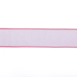DecoWoerner Cintas De Regalo>Cinta De Chifón Con Alambre, Color Fucsia, Anchura: 25 Mm