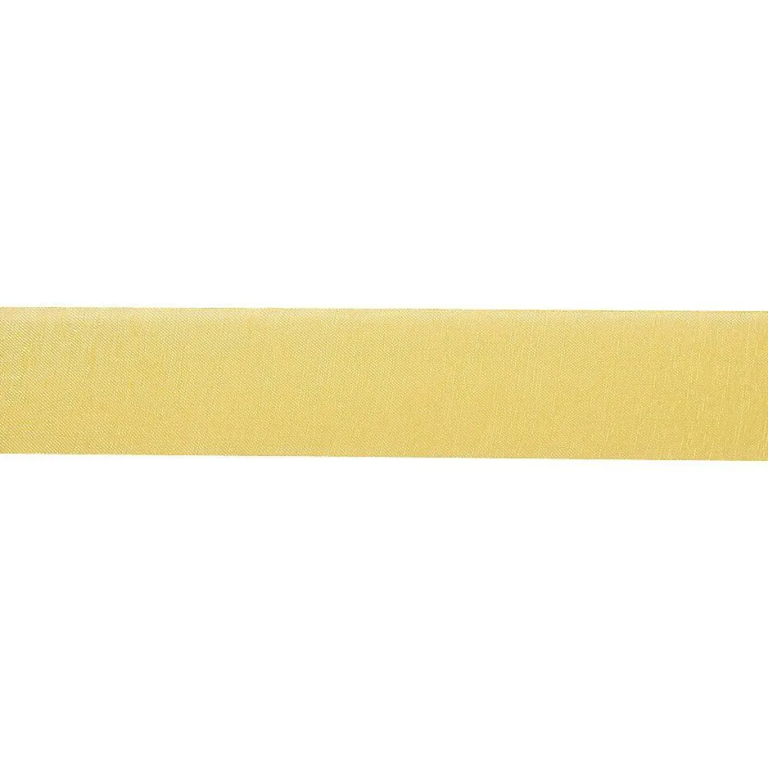 DecoWoerner Cintas De Regalo>Cinta De Chifón Con Alambre, Color Dorado, Anchura 25 Mm