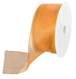 DecoWoerner Cintas De Regalo>Cinta De Chifón Con Alambre, Color , Anchura 40 Mm