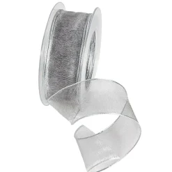 DecoWoerner Cintas De Regalo>Cinta De Chifón Con Alambre, Anchura 40 Mm