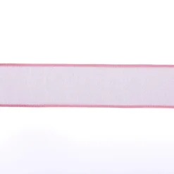 DecoWoerner Cintas De Regalo>Cinta De Chifón Con Alambre, Color Fucsia, Anchura: 40 Mm