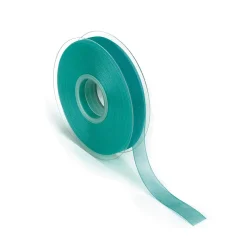 DecoWoerner Cintas De Regalo>Cinta De Gasa Con Orillo 15mm X 50m Turquesa