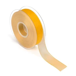 DecoWoerner Cintas De Regalo>Cinta De Gasa Con Orillo 25mm X 50m