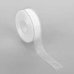 DecoWoerner Cintas De Regalo>Cinta De Gasa Con Orillo 25mm X 50m