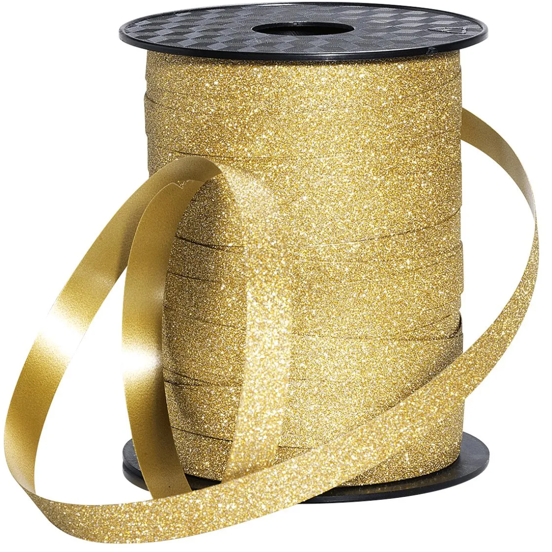 DecoWoerner Cintas De Regalo>Cinta De Poliéster 10 Mm 100 M Dorada
