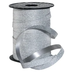 DecoWoerner Cintas De Regalo>Cinta De Poliéster 10 Mm 100 M Plateada