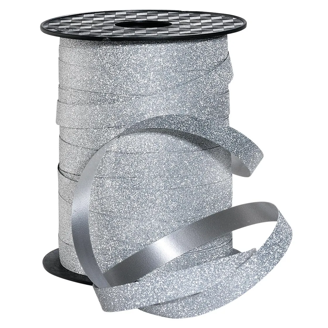 DecoWoerner Cintas De Regalo>Cinta De Poliéster 10 Mm 100 M Plateada