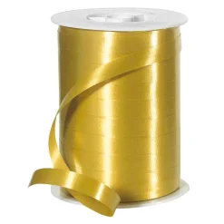 DecoWoerner Cintas De Regalo>Cinta De Poliéster, Anchura 10 Mm, Color Dorado