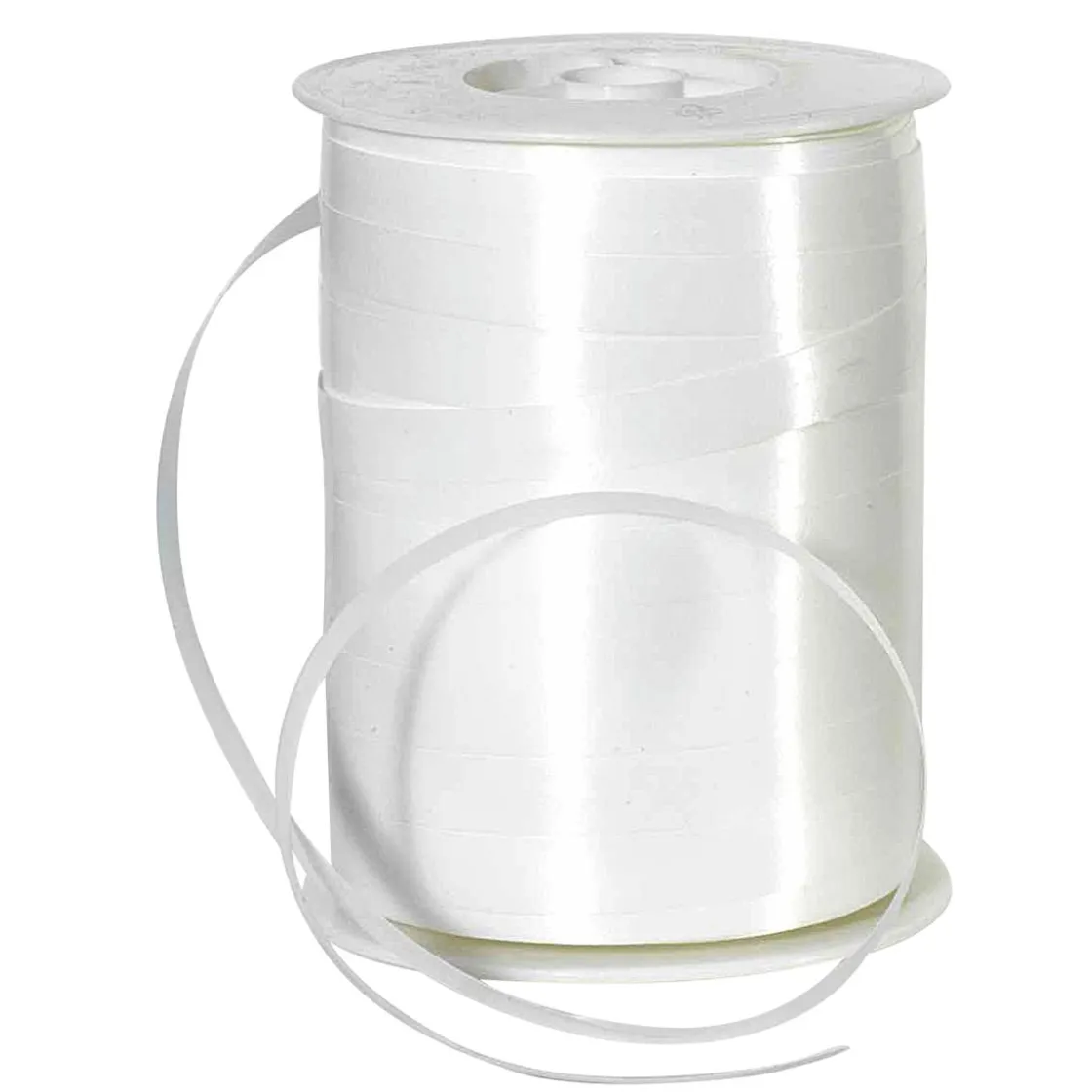 DecoWoerner Cintas De Regalo>Cinta De Poliéster, Anchura De 10 Mm, Blanca