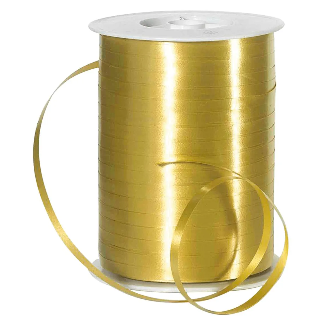 DecoWoerner Cintas De Regalo>Cinta De Poliéster, Anchura 5 Mm, Color Dorado