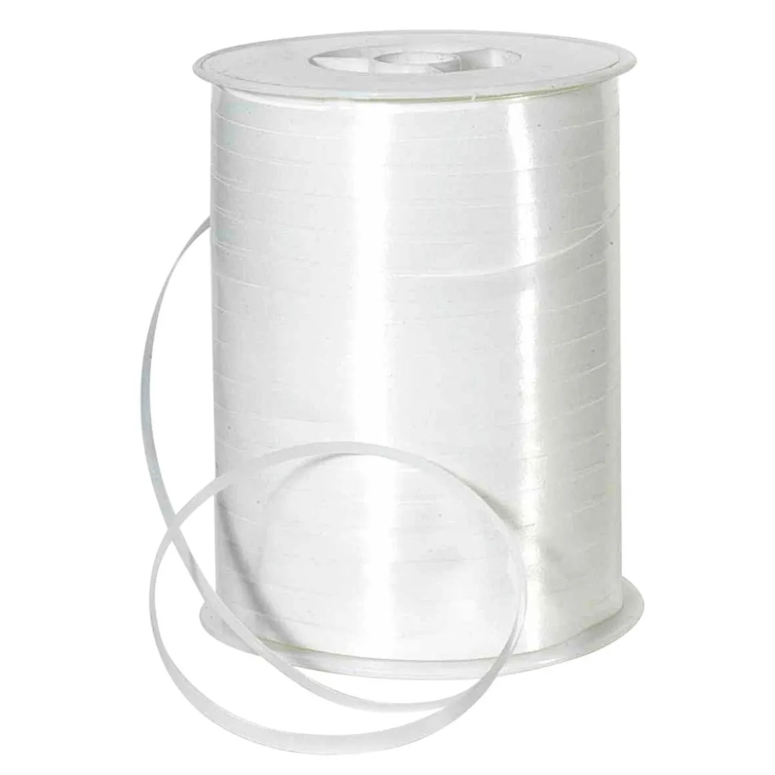 DecoWoerner Cintas De Regalo>Cinta De Poliéster, Anchura De 5 Mm, Blanca
