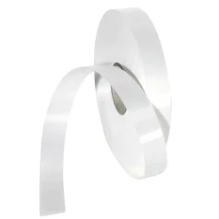 DecoWoerner Cintas De Regalo>Cinta De Poliéster, Anchura De 19 Mm, Blanca