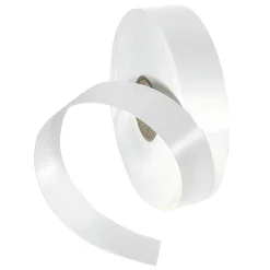 DecoWoerner Cintas De Regalo>Cinta De Poliéster, Anchura De 31 Mm, Blanca