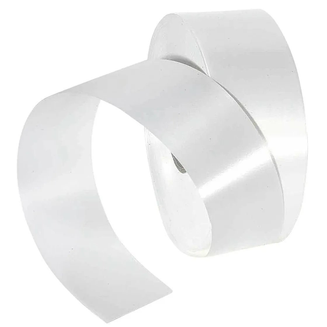 DecoWoerner Cintas De Regalo>Cinta De Poliéster, Anchura De 50 Mm, Blanca
