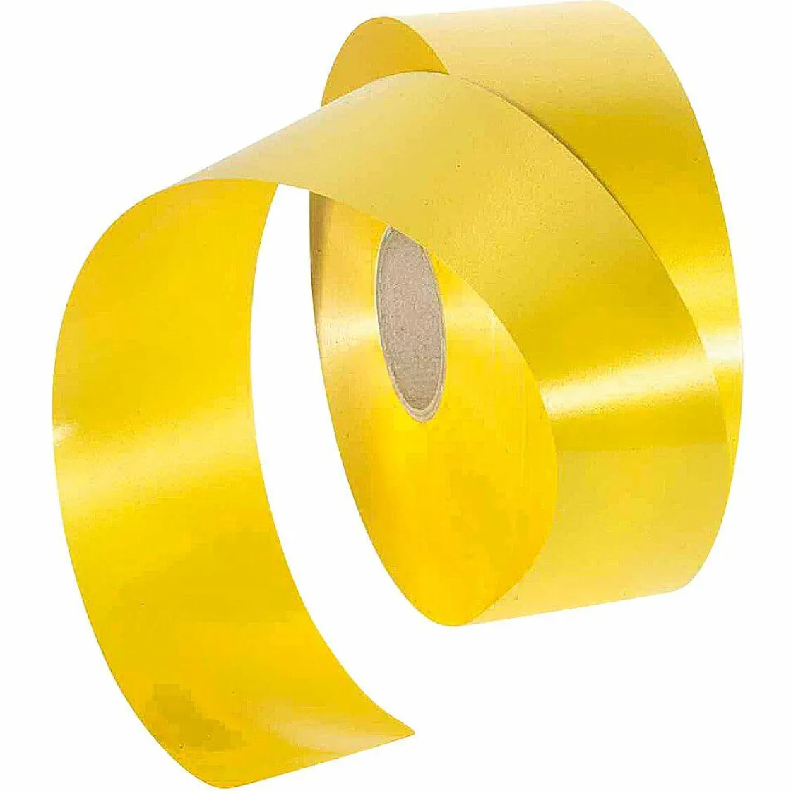 DecoWoerner Cintas De Regalo>Cinta De Poliéster, Anchura De 50 Mm, Amarilla