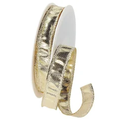 DecoWoerner Cintas De Regalo>Cinta De Regalo, Color Dorado, Anchura 15 Mm