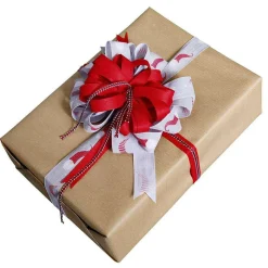 DecoWoerner Cintas De Regalo>Cinta De Regalo Con Cordón /blanco 4 Mm 15 M